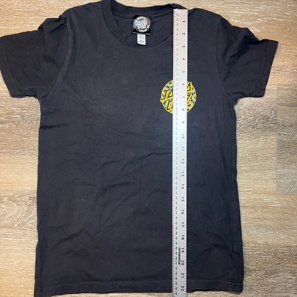 Santa Cruz Skateboards Black and Yellow Men's Shirt - Picture 8 of 9